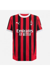 Fotbalové Dres AC Milan Domácí Oblečení 2024-25 Krátký Rukáv